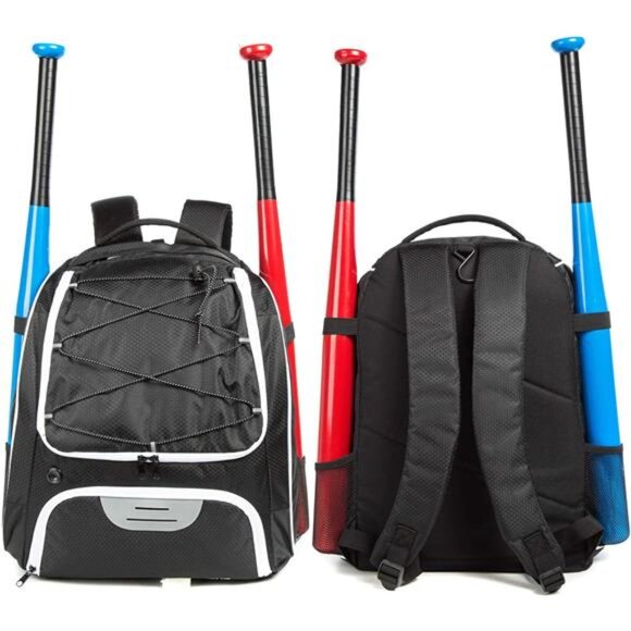 Baseball Bag - Baseball Backpack for Youth and Adults, Softball Bat Bag - Picture 3 of 6